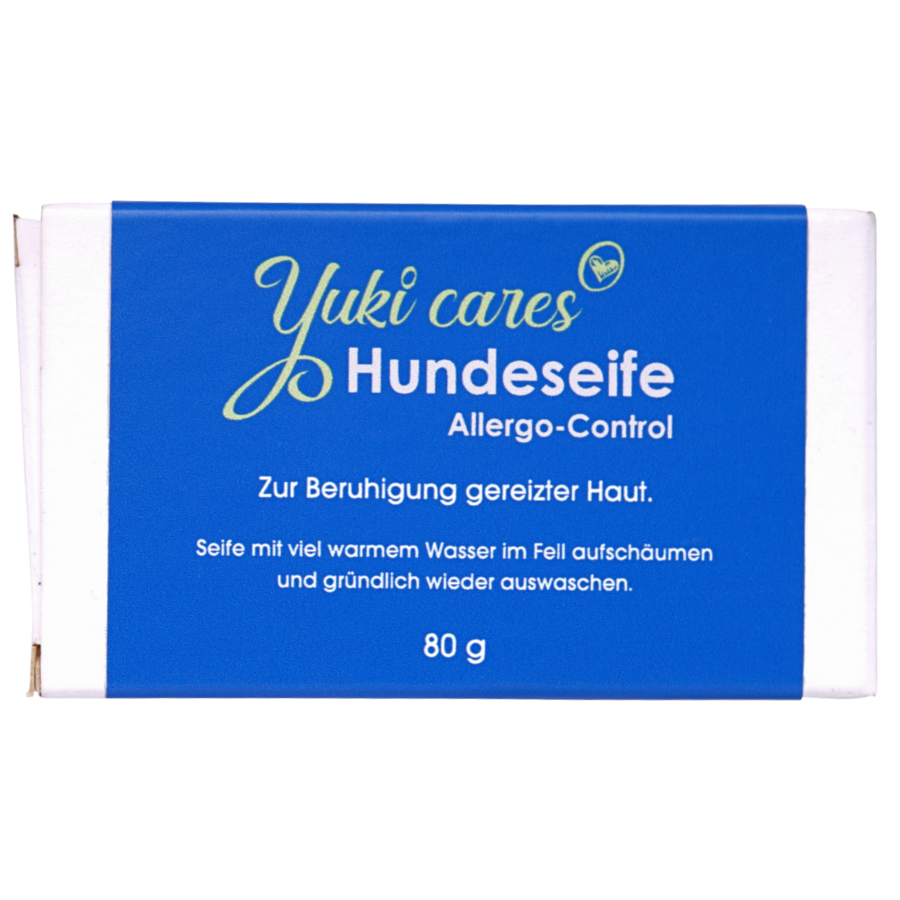 Yuki Cares Fellpflege Yuki Cares Hundeseife Allergo Control 80g