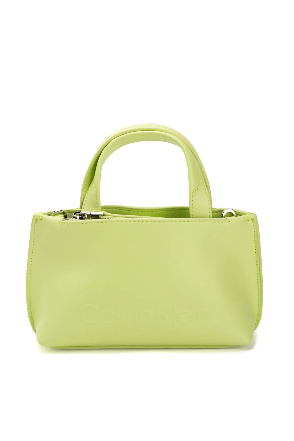 Calvin Klein  Grüne Umhängetasche mit Logo für Damen und verstellbarem Riemen K60k610723-lt2