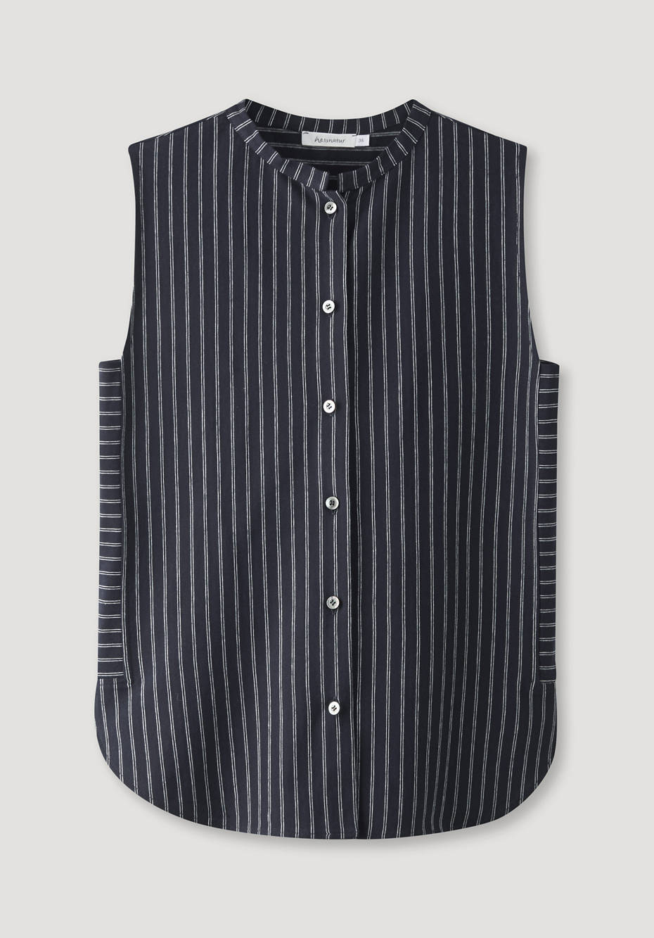 Jersey-Bluse aus reiner Bio-Baumwolle