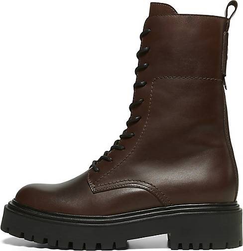 Marc O'Polo Schnürstiefel aus softem Kalbleder