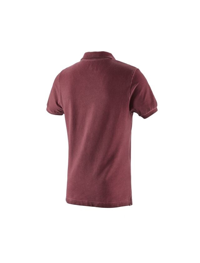 e.s. Polo-Shirt vintage cotton stretch