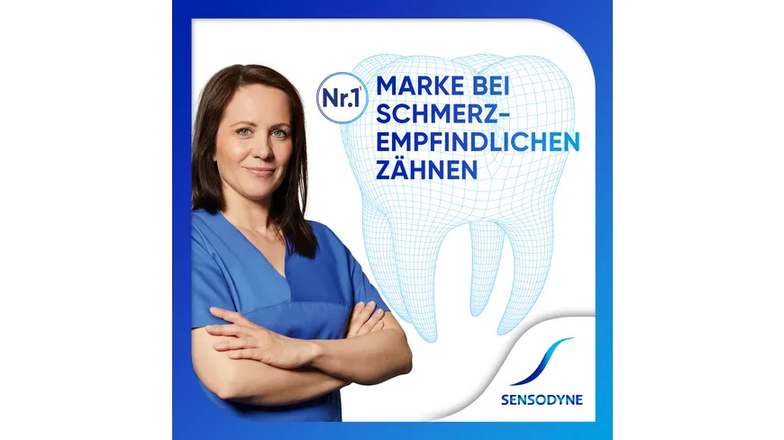 Sensodyne MultiCare Sanftweiß Zahncreme 75 ml