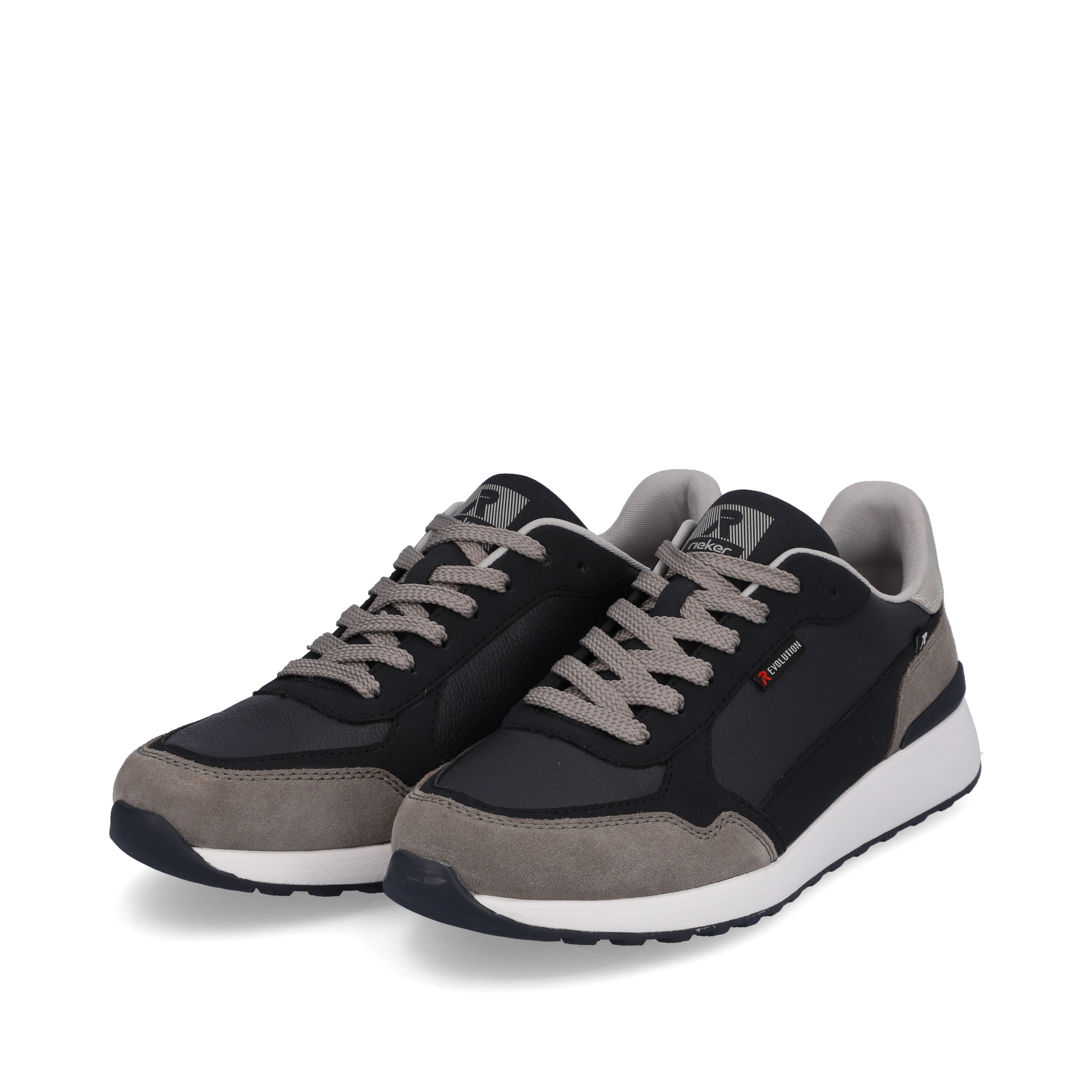 Rieker Herren Sneaker Low steel blue