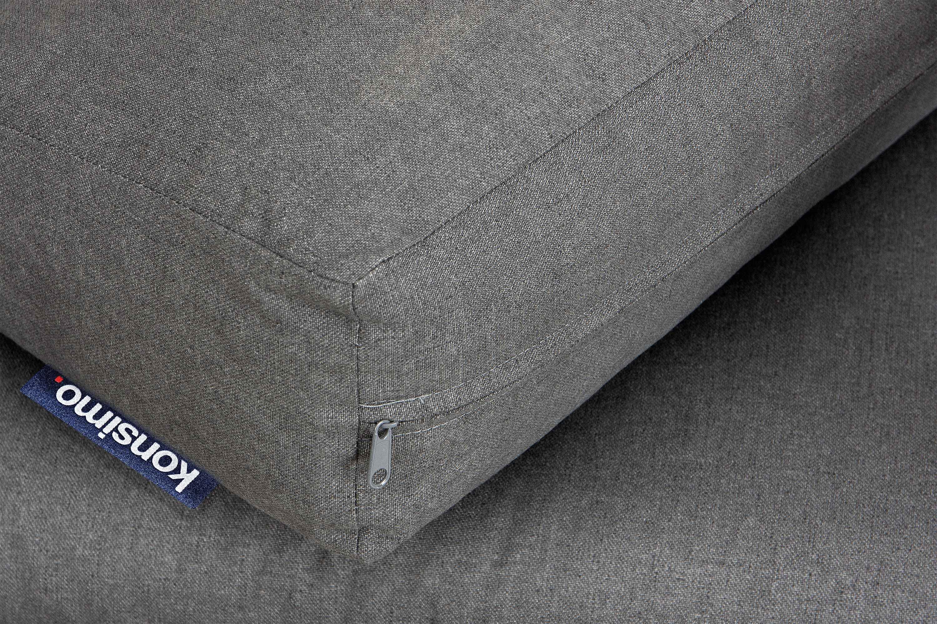 Konsimo Loungesofa FRENA Gartensofa 2, UV-Beständigkeit, rostbeständig, schmutzabweisende Eigenschaften