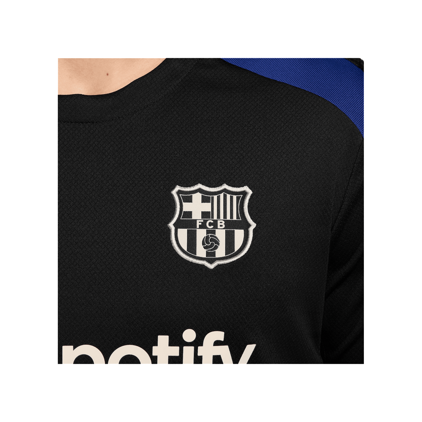 Nike FC Barcelona Strike Trainingshirt Schwarz F011