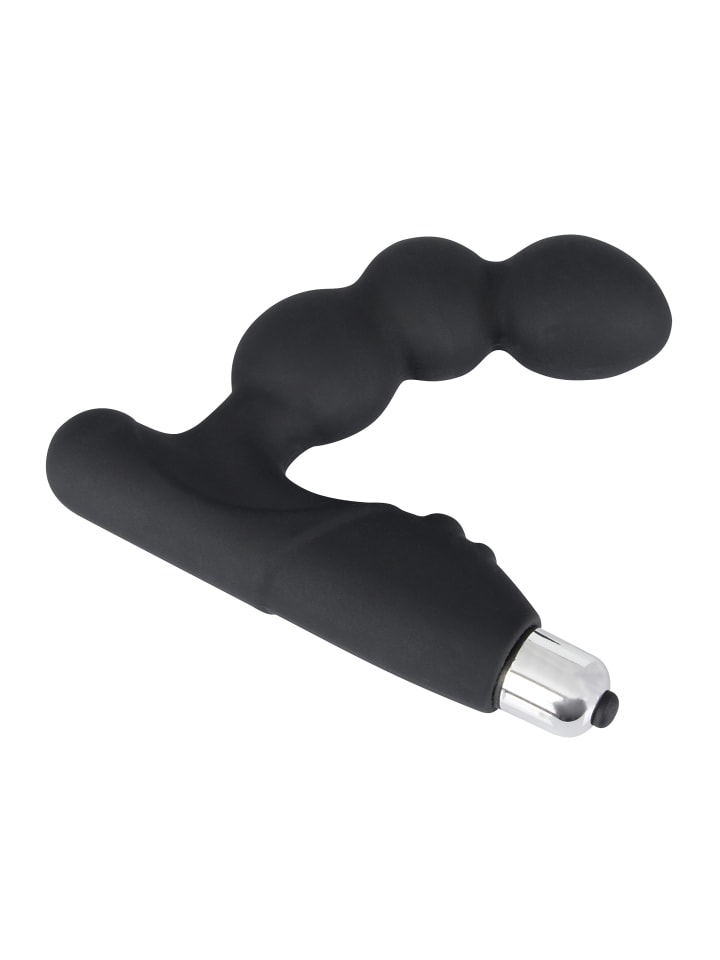 Rebel Prostata-Vibrator Rebel Bead-Shaped Prostate Stimulator in schwarz günstig kaufen 14 cm