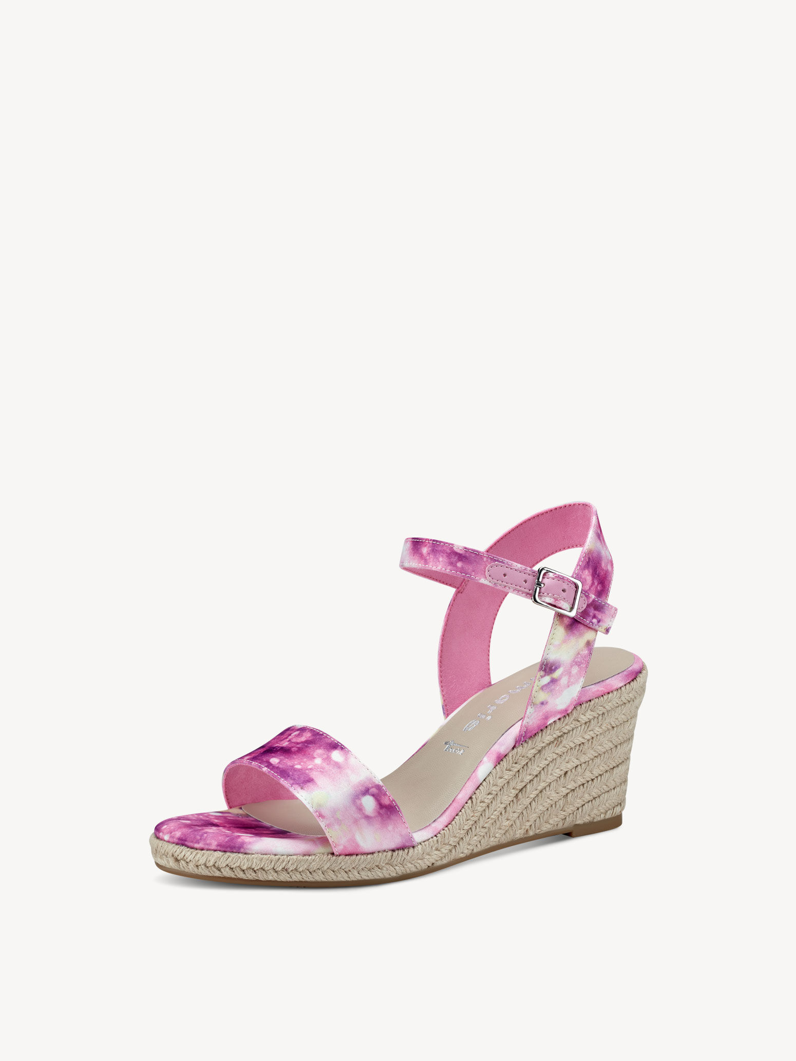 Sandale à talon - rose
