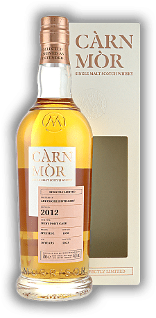 Aultmore Càrn Mòr Strictly Limited 10 Years 2012/2023 Ruby Port Cask 47,5% Aultmore Càrn Mòr Strictly Limited 10 Years 2012/2023 Ruby Port Cask 47,5%  Alter 12/23 - 0,7	 Liter - Vol 47,5%