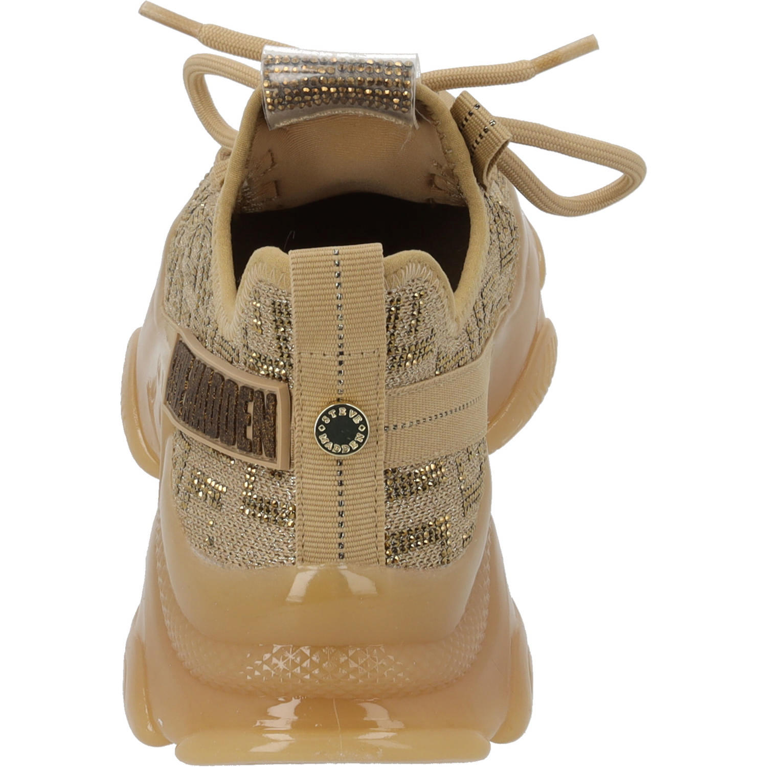 Steve Madden Maxout SM11002264, Schnürschuhe, Damen, Beige (Sesame)