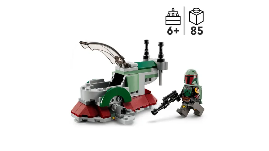 LEGO Star Wars 75344 Boba Fetts Starship – Microfighter Set
