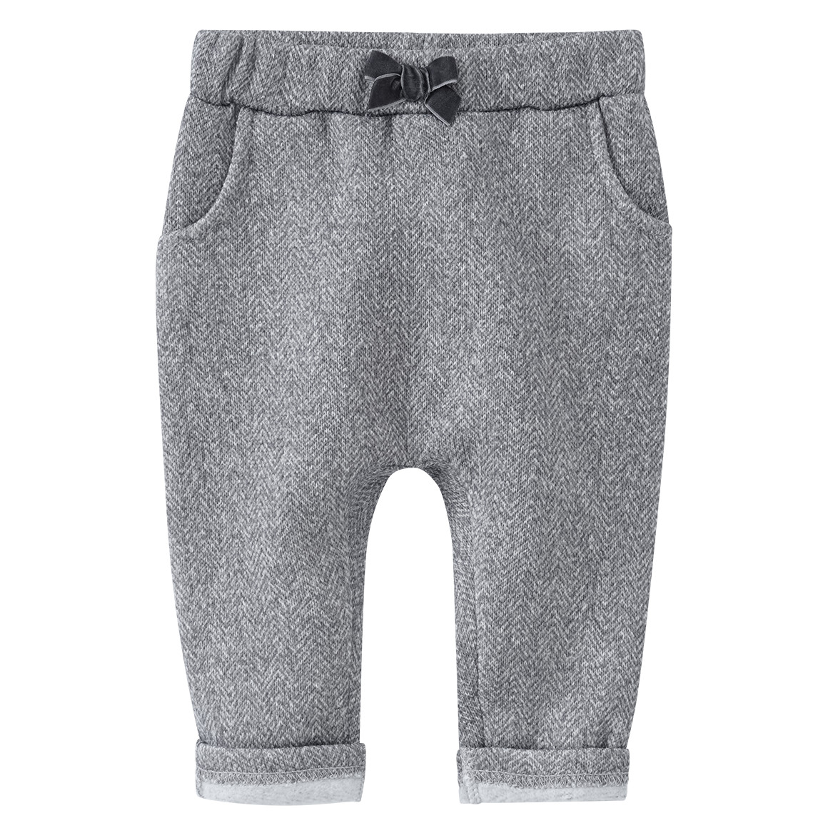Baby Hose mit Fischgrät-Muster