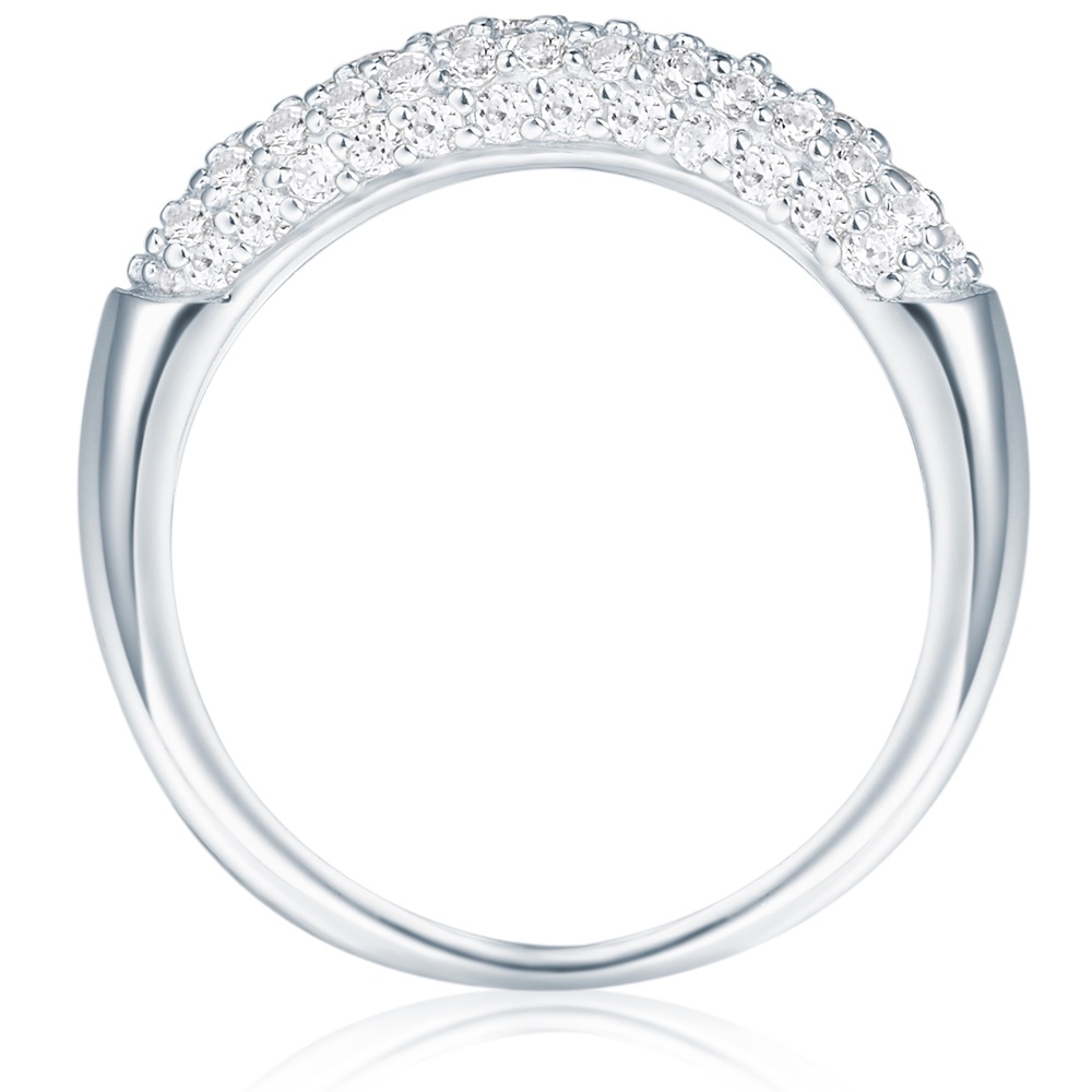 Rafaela Donata Bague en argent Argent sterling Oxyde de zirconium (CZ) en Argent Bague