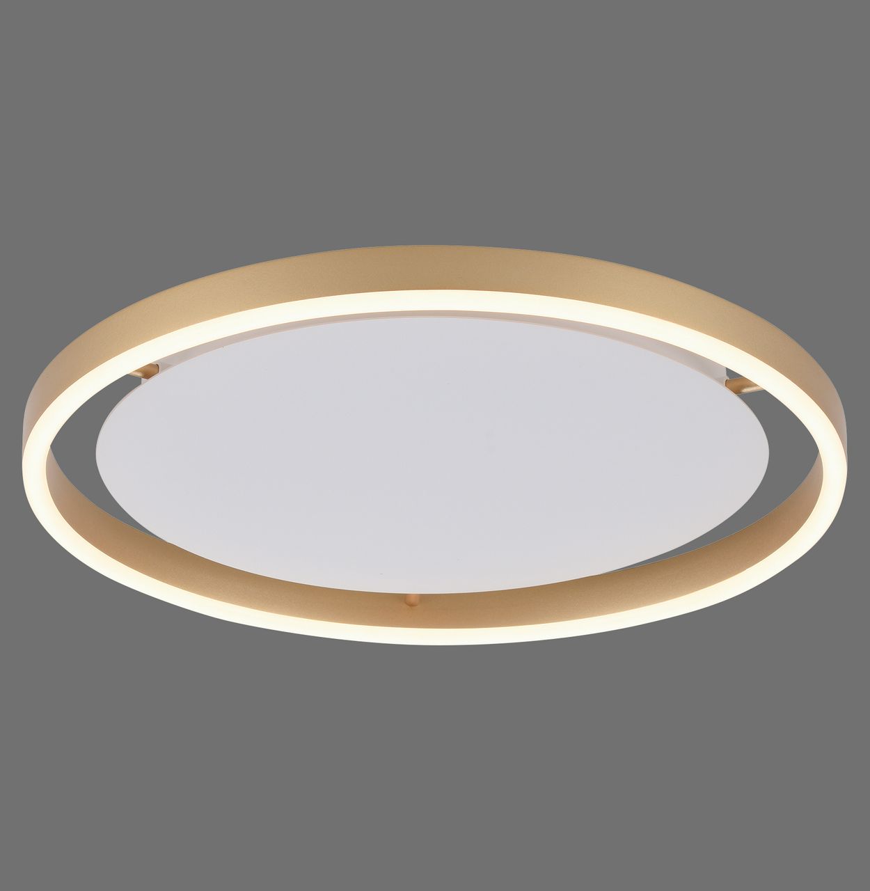 JUST LIGHT LeuchtenDirekt LED Deckenleuchte RITUS, rund, 3-Stufen Dimmer, 3000Kelvin,  Innenleuchte, IP20