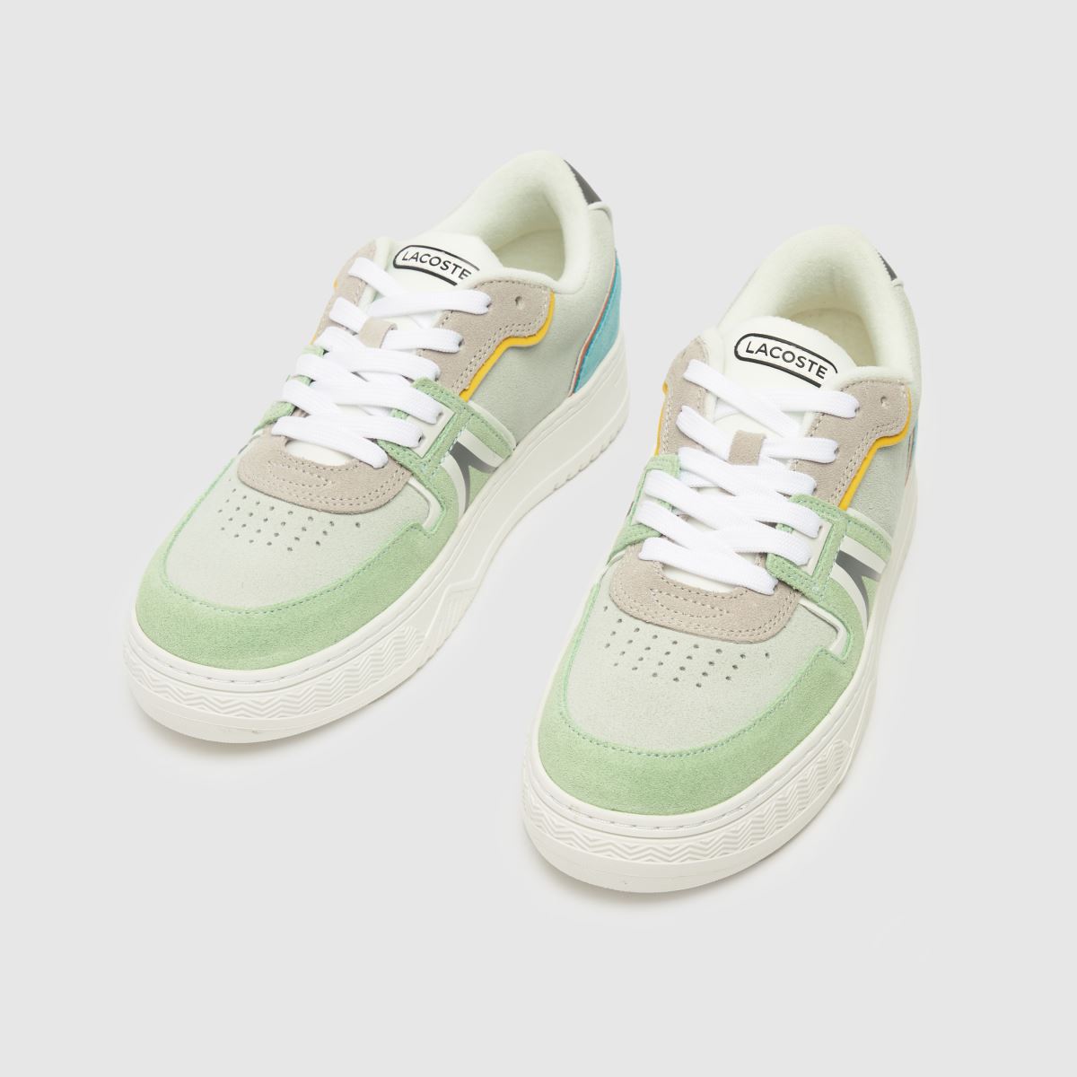 Superge Lacoste l001 v beli in modri barvi