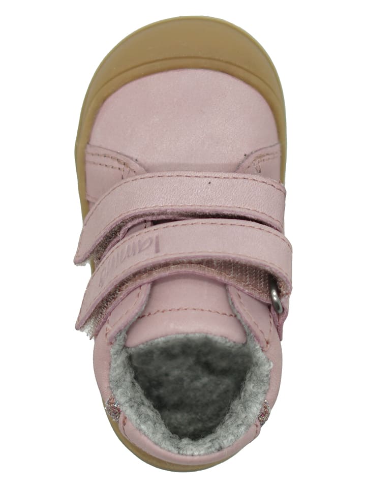 lamino Leder-Sneakers in Rosa günstig kaufen
