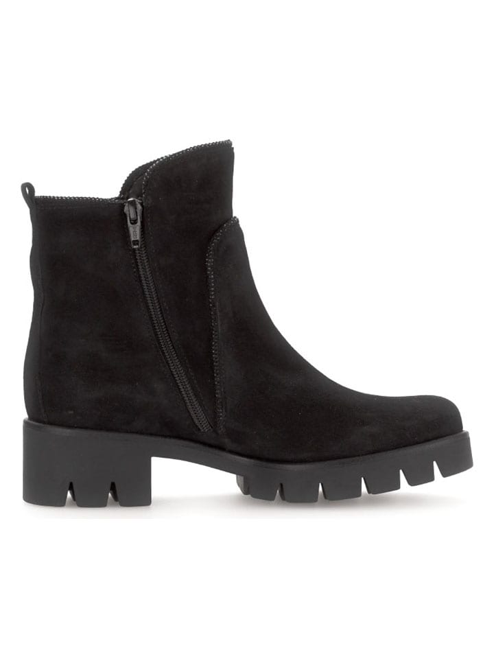 Gabor Leder-Boots in Schwarz günstig kaufen