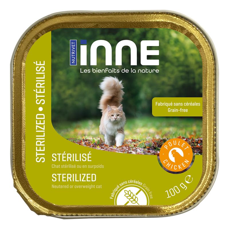 Nutrivet Inne Katze Sterilized 16 x 100 g zu TOP-Preisen | bitiba