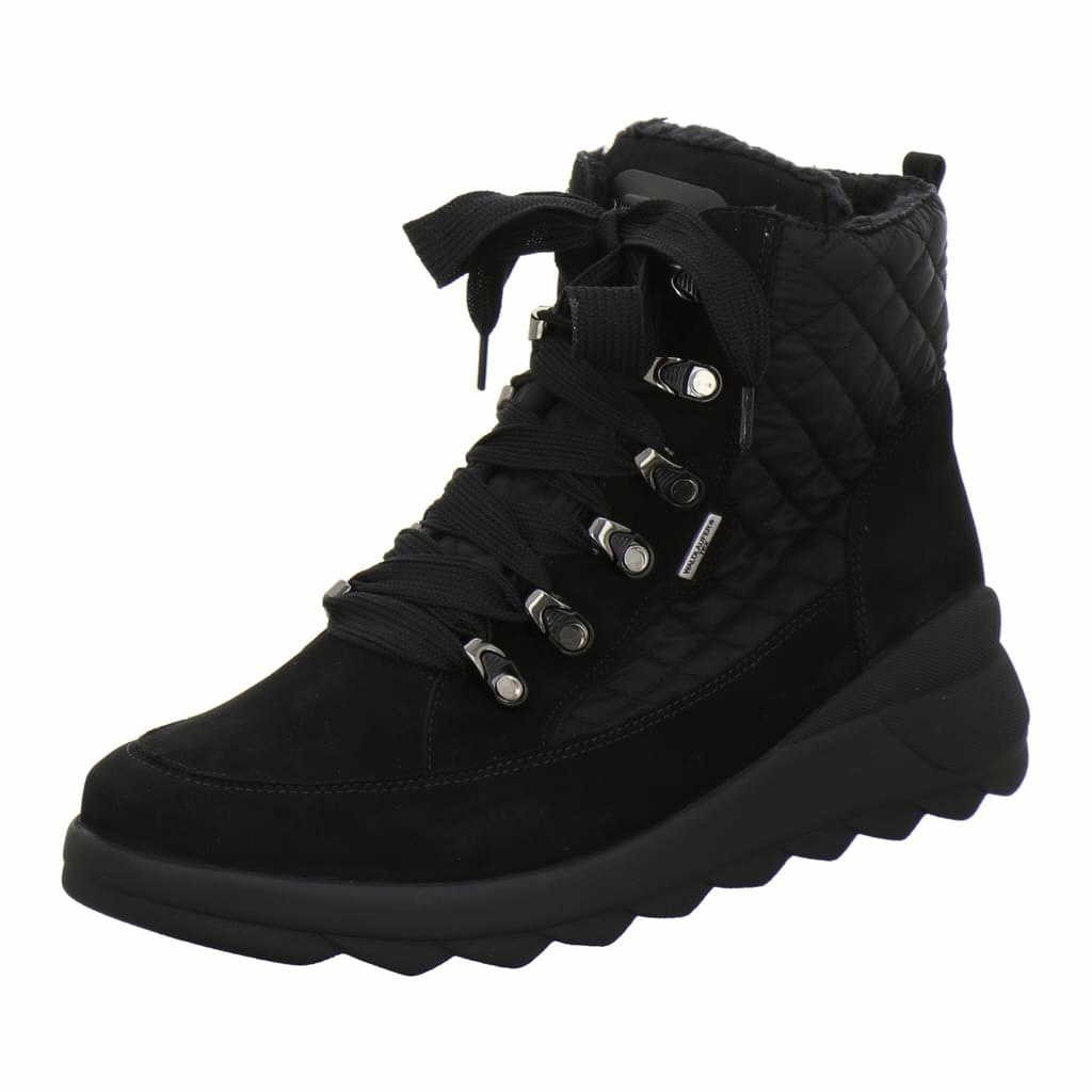 WALDLÄUFER Schnür-Stiefeletten schwarz