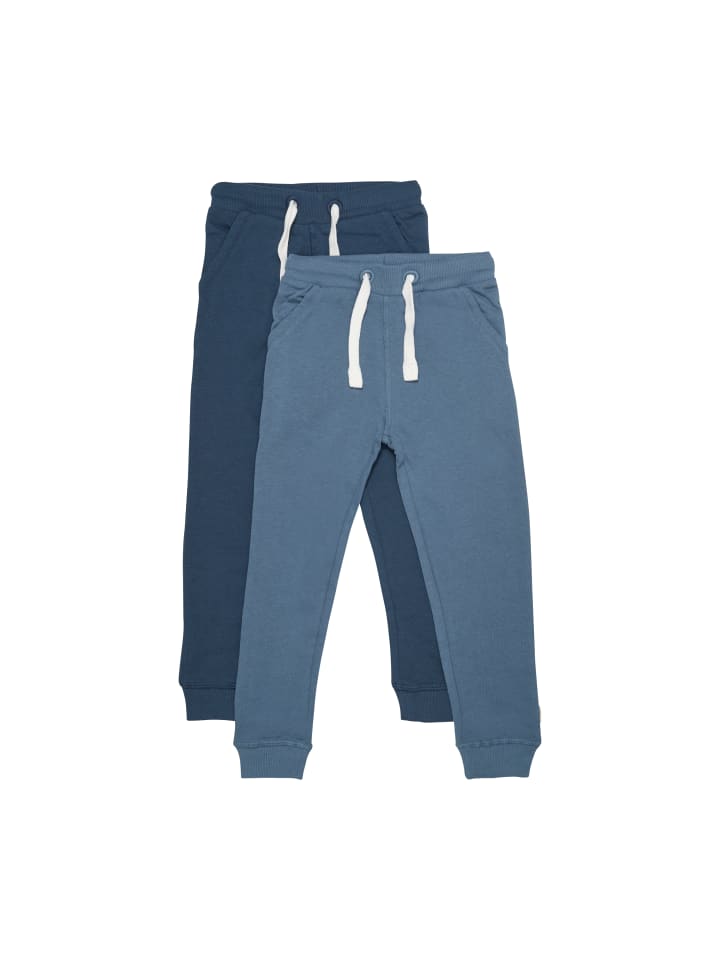Minymo Jogginghose MIBasic 36 Sweat pant (2-pack) - 3936  Klassische Sweatpant mit Schnüre in Blau günstig kaufen
