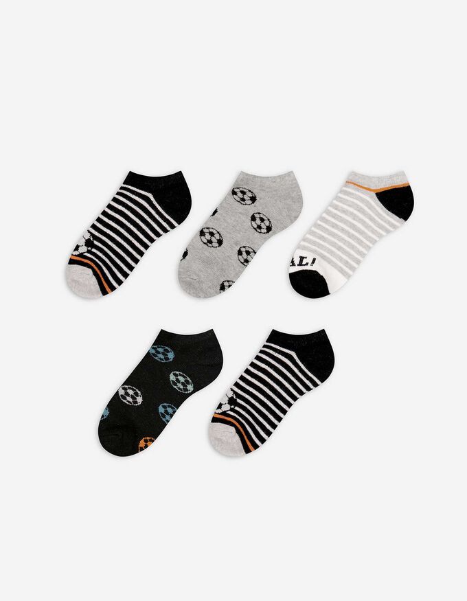 Sneakersocken - 5er-Pack