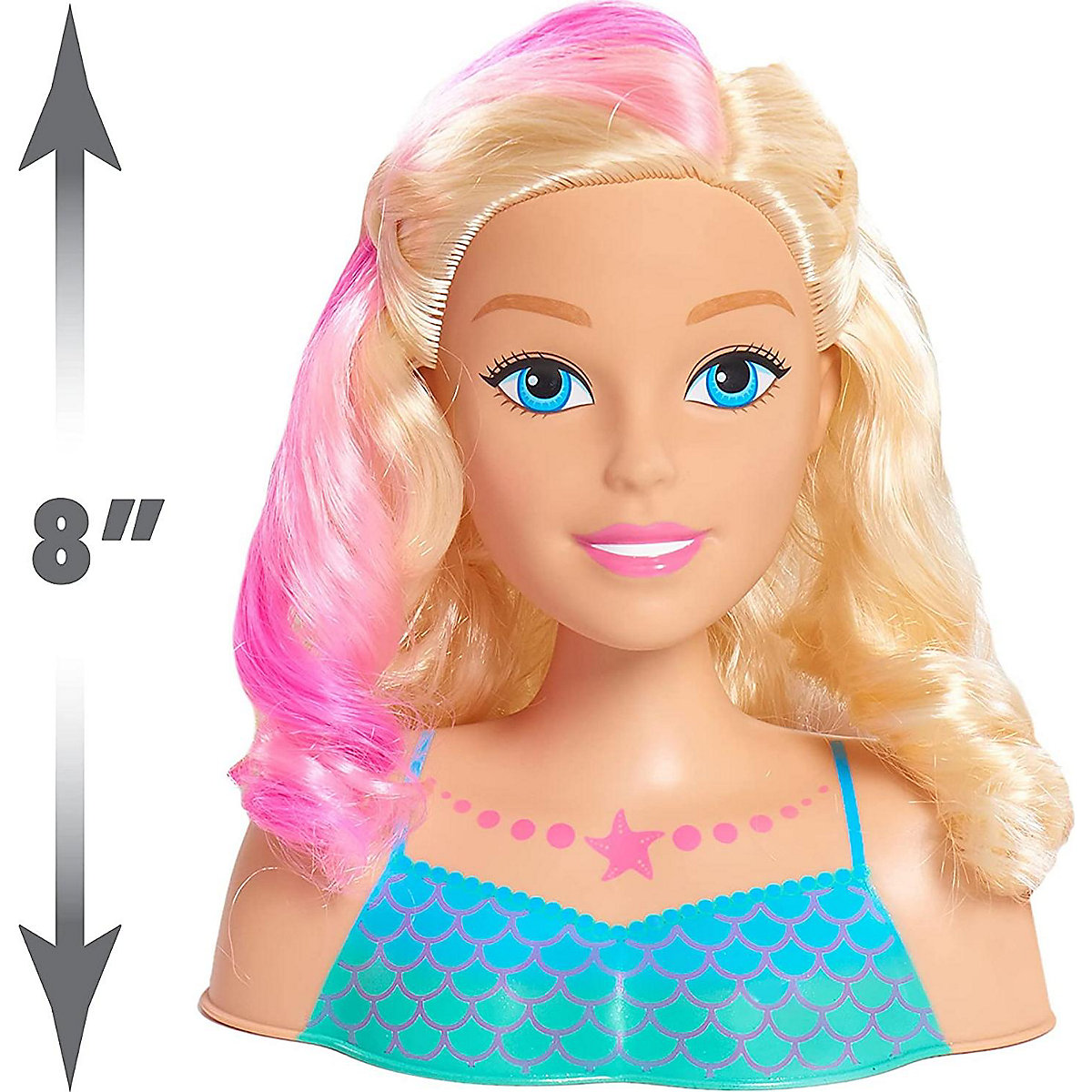 Barbie Dreamtopia Mermaid Stylinghead, 22-tlg.