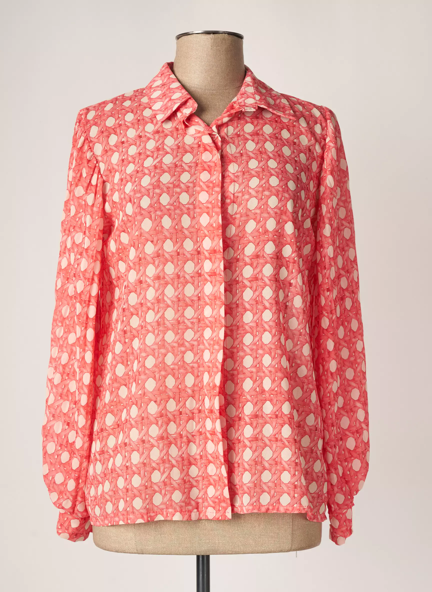 Senes Chemisiers Femme couleur rose