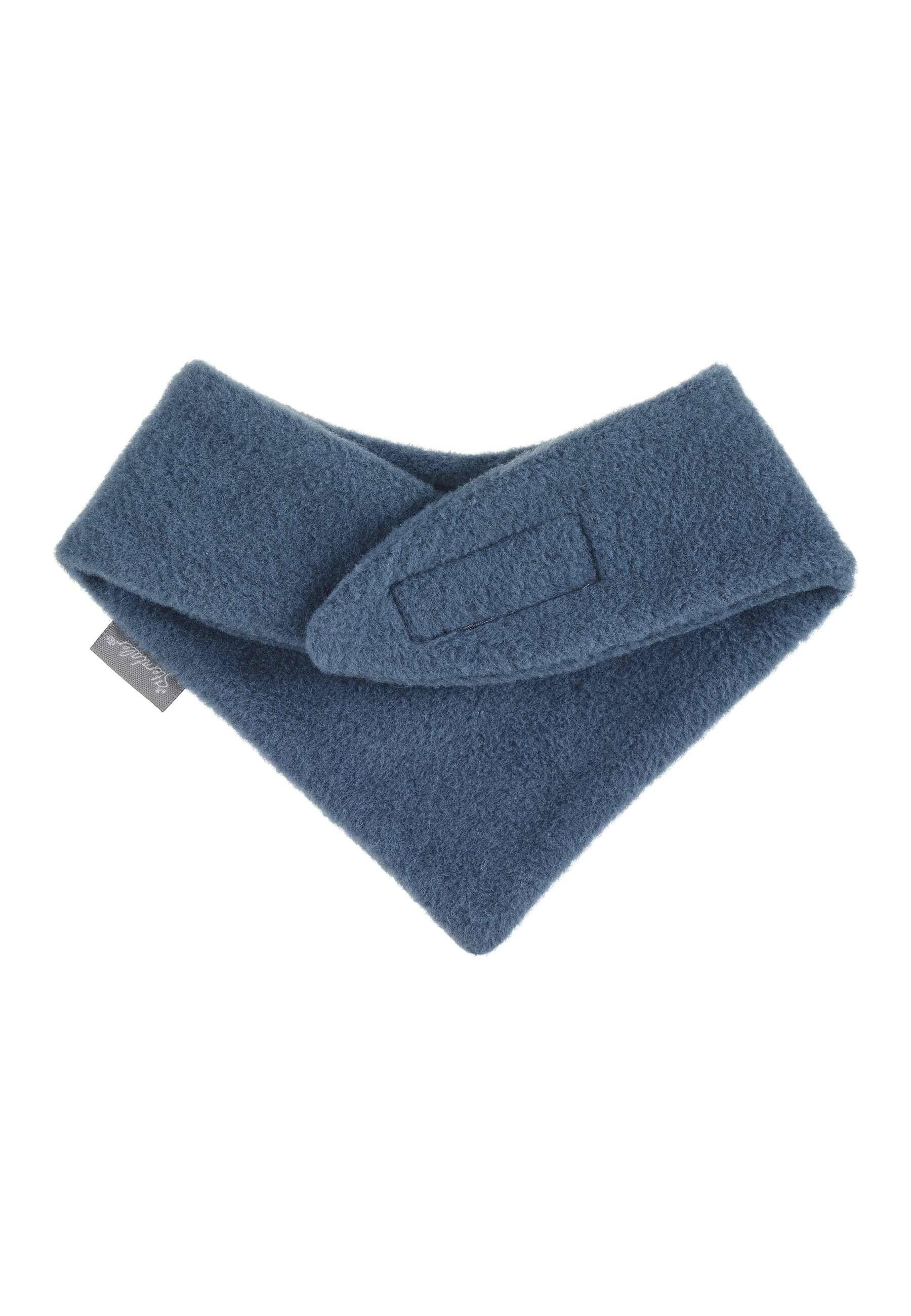 Dreieckstuch aus Microfleece mit Klettverschluss