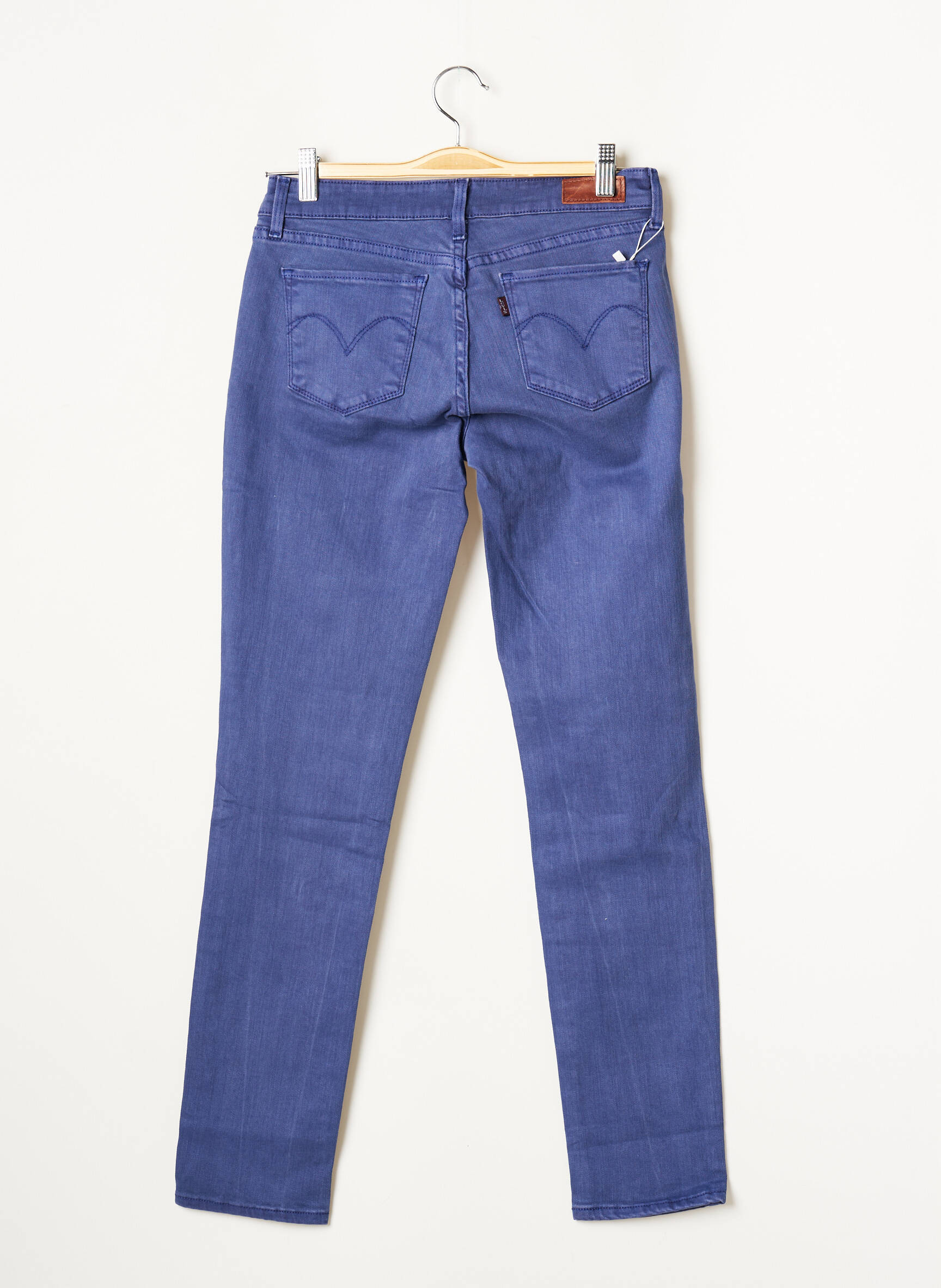 Levis Jeans Skinny Femme couleur bleu