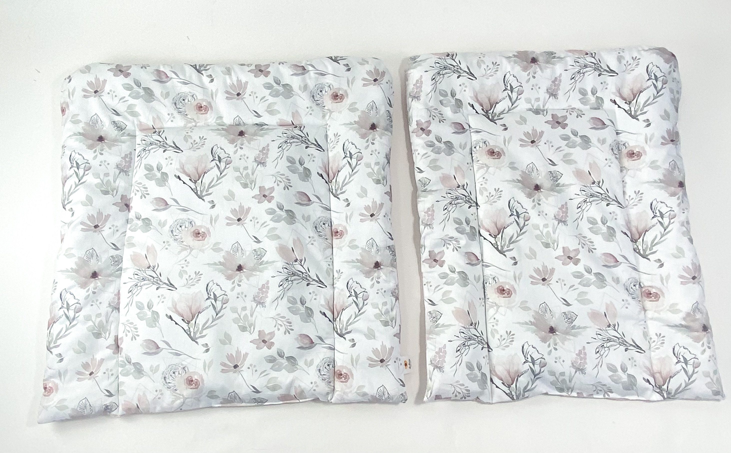 BABEES Wickelauflage Wickelunterlage für Ikea 75x75 70x50cm 100% Baumwolle Baby zweiseitig