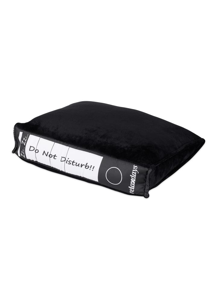 relaxdays Bürokissen in Schwarz-Weiß günstig kaufen onesize