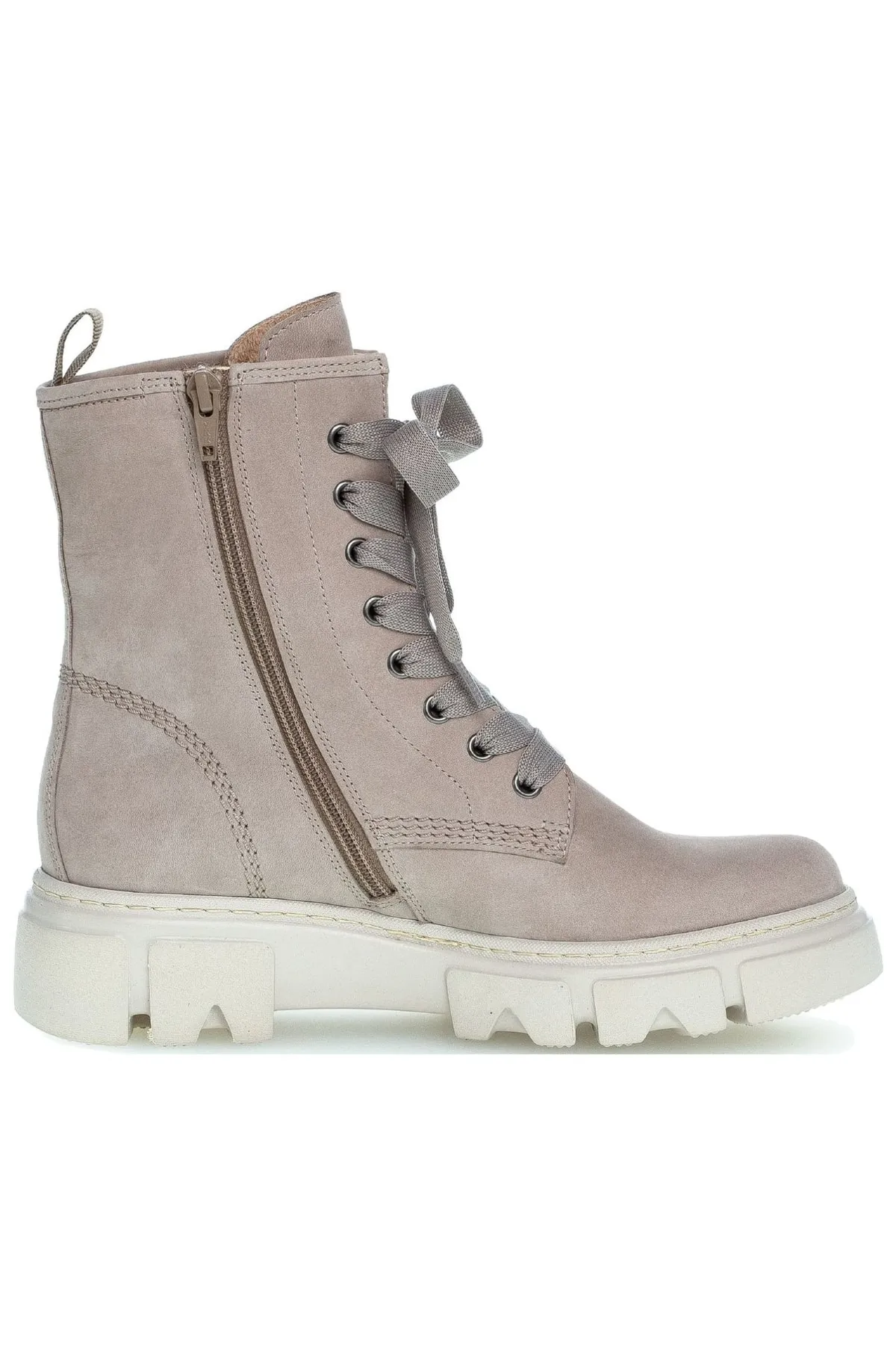 GABOR  Stiefelette - Beige - Blockabsatz