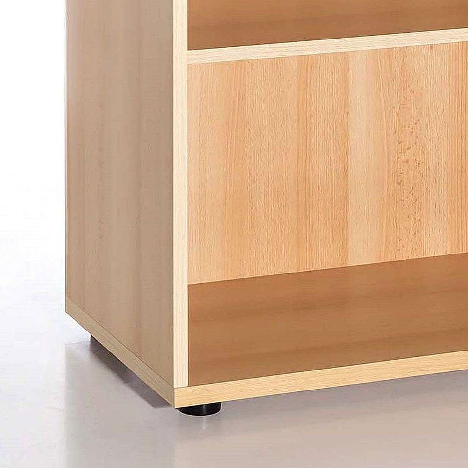 Lomadox Aktenregal TYP1900, Samerberg-Buche Nachbildung, 2OH, H=78cm