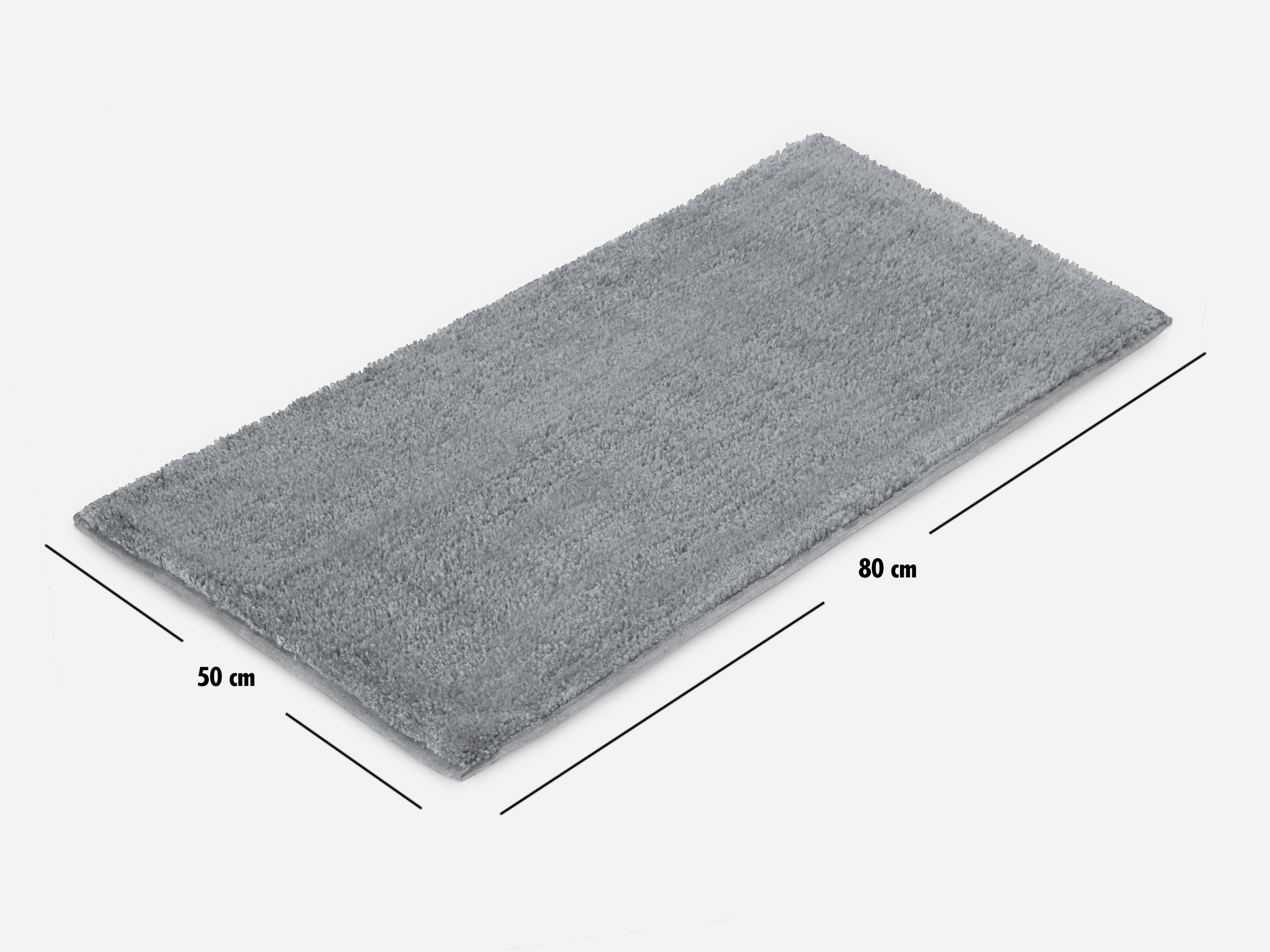 Badematte Badezimmerteppich Badematte GD-102 Garronda, ohne, Polyester, rechteckig
