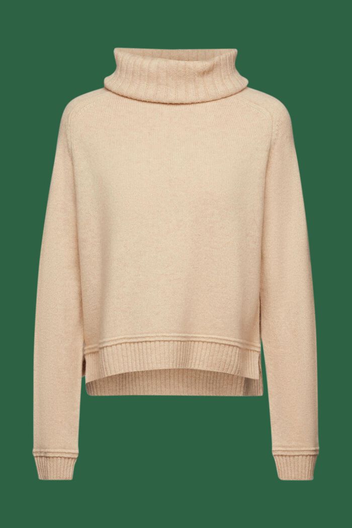 Kaschmirpullover mit Turtleneck