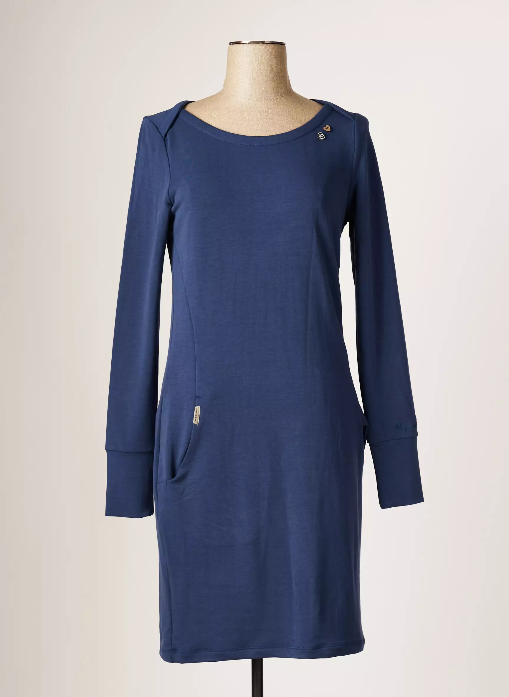 Ragwear Robes Mi Longues Femme couleur bleu