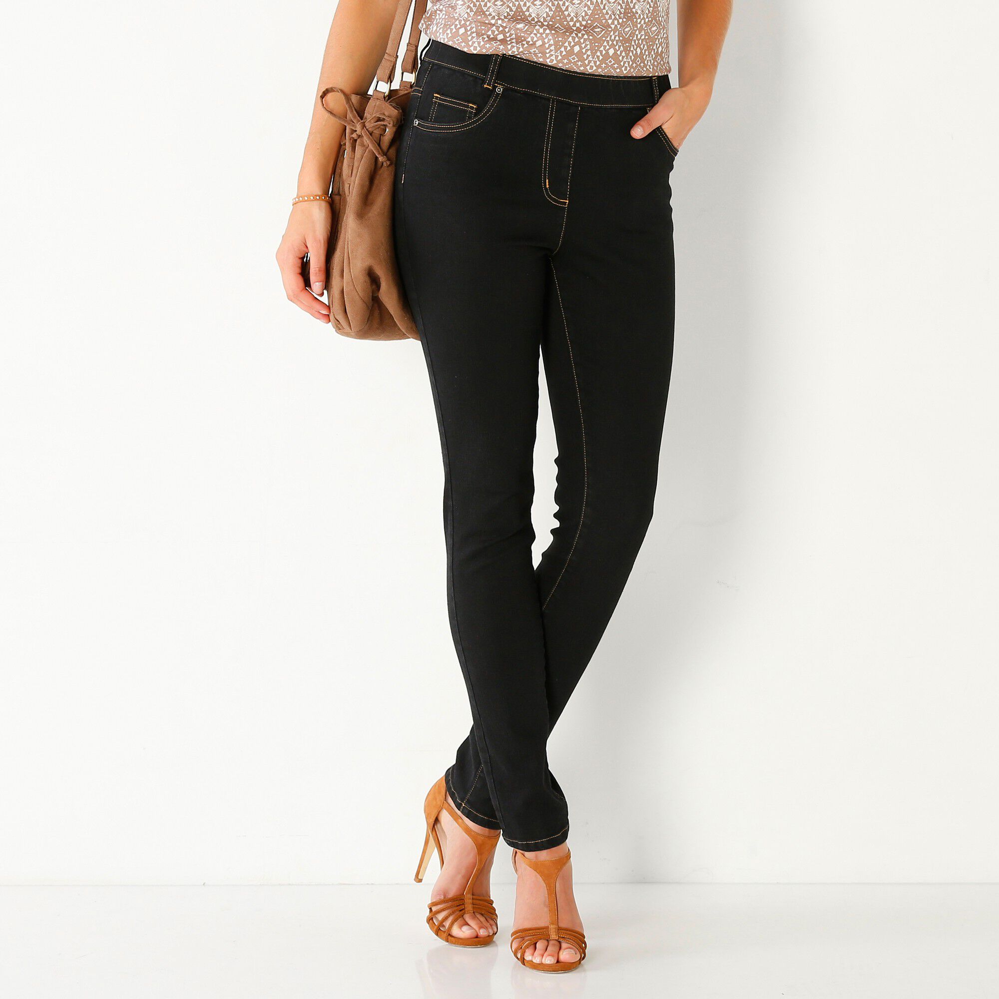 Jegging fuselé jean stretch