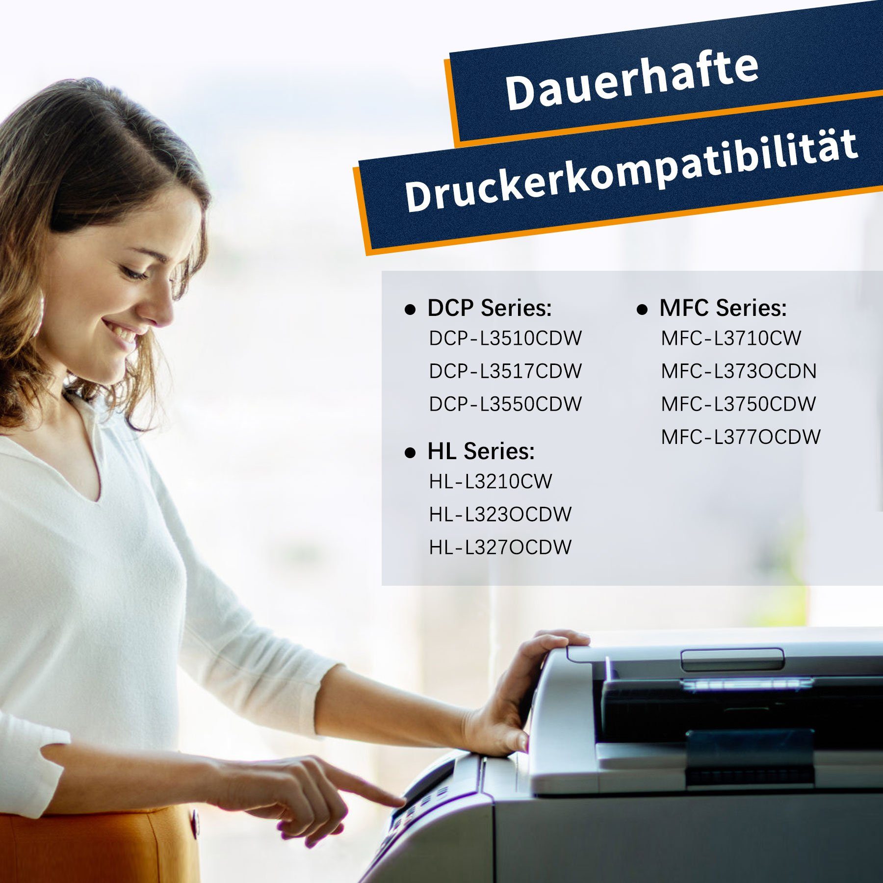 ColorKing Tonerkartusche TN247, (Kompatibel für Brother TN-247 TN 243 MFC-L3750CDW DCP-L3550CDW MFC-L3770CDW HL-L3230CDW HL-L3210CW), HL-L3270CDW MFC-L3710CW MFC-L3730CDN L3510CDW