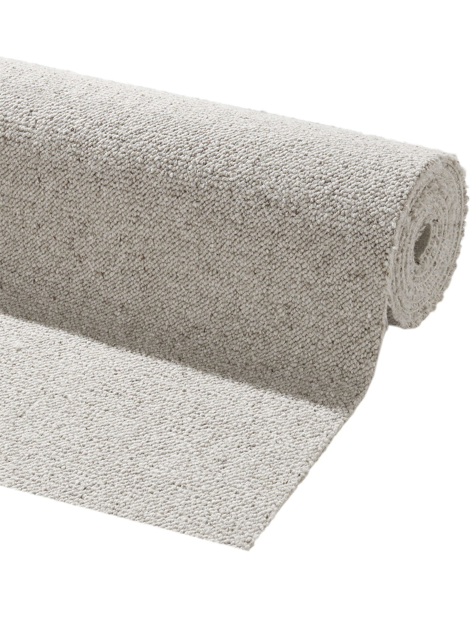 Casablanca Woll-Teppichboden, Kiesel 174