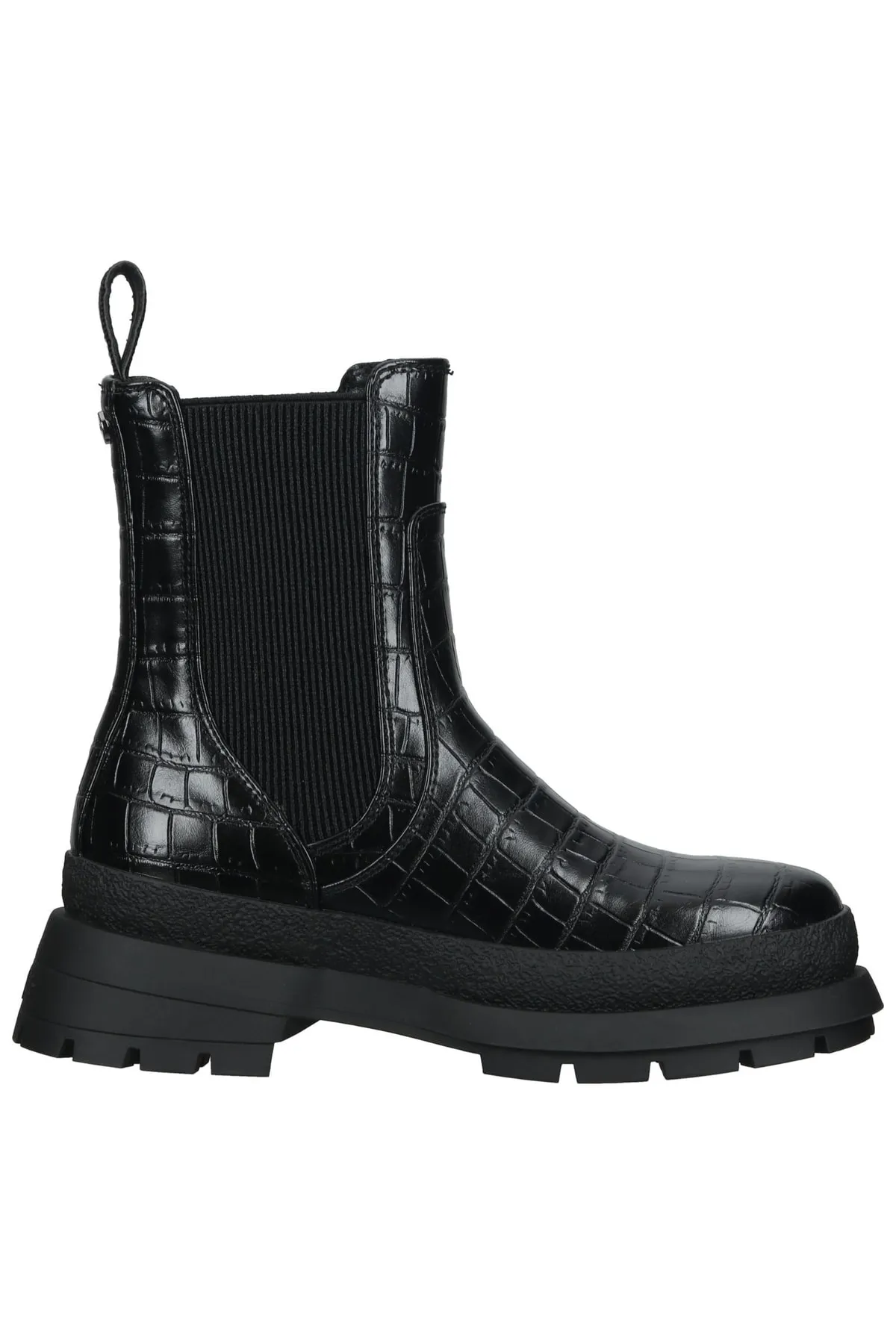 Buffalo  Stiefelette - Schwarz - Blockabsatz