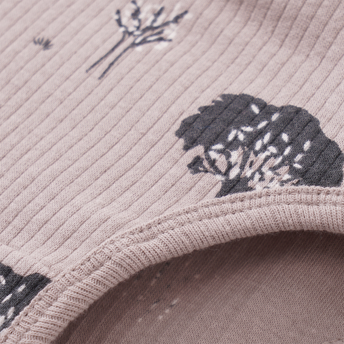 3 Baby Slips mit Rippstruktur
