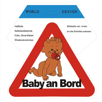 Aufkleber Baby an Bord - ATU