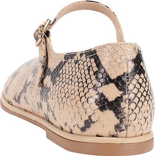 ekonika Ballerinas mit auffälligem Reptilienprint