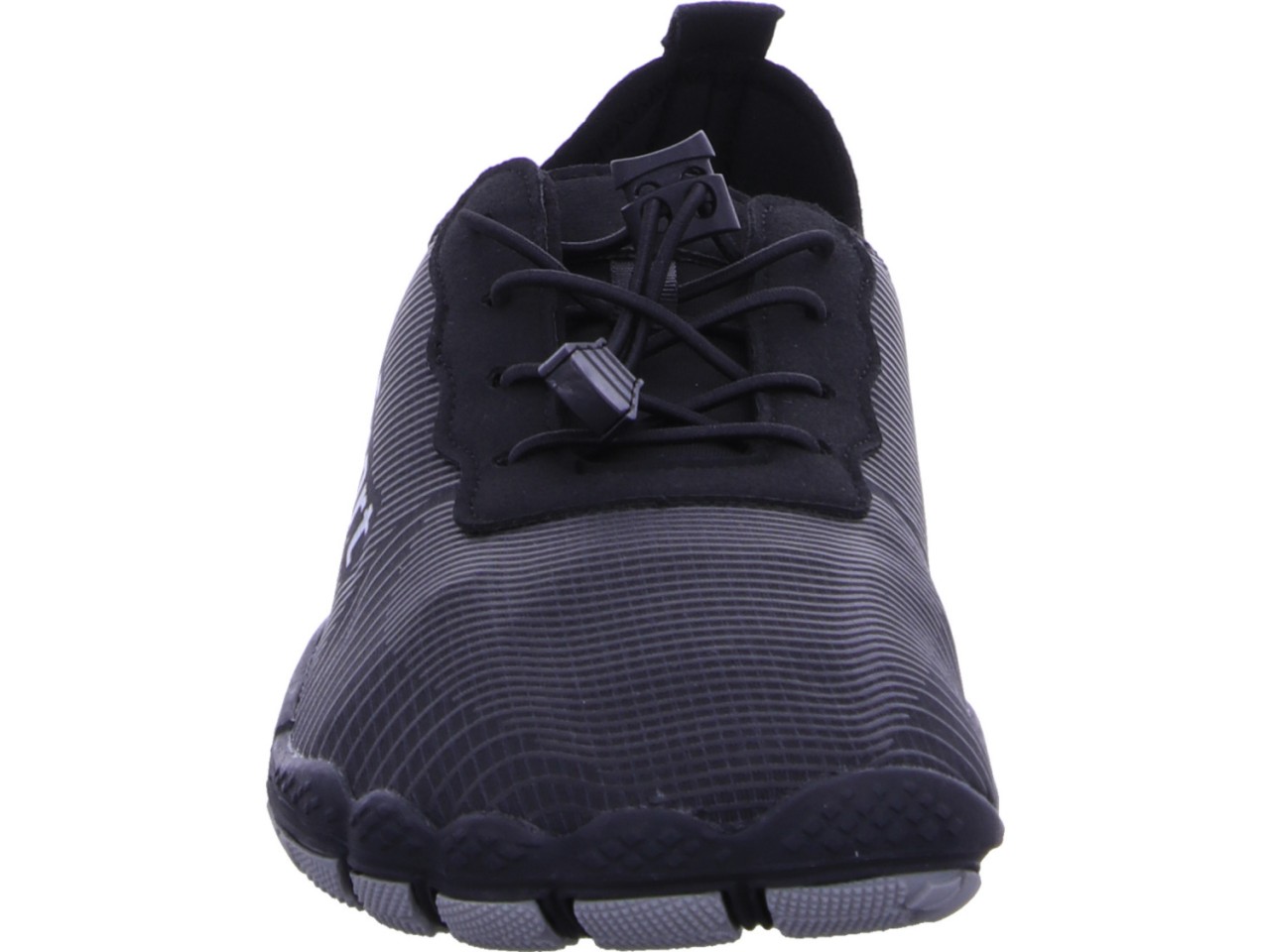 DIVERSE Komfort Slipper schwarz