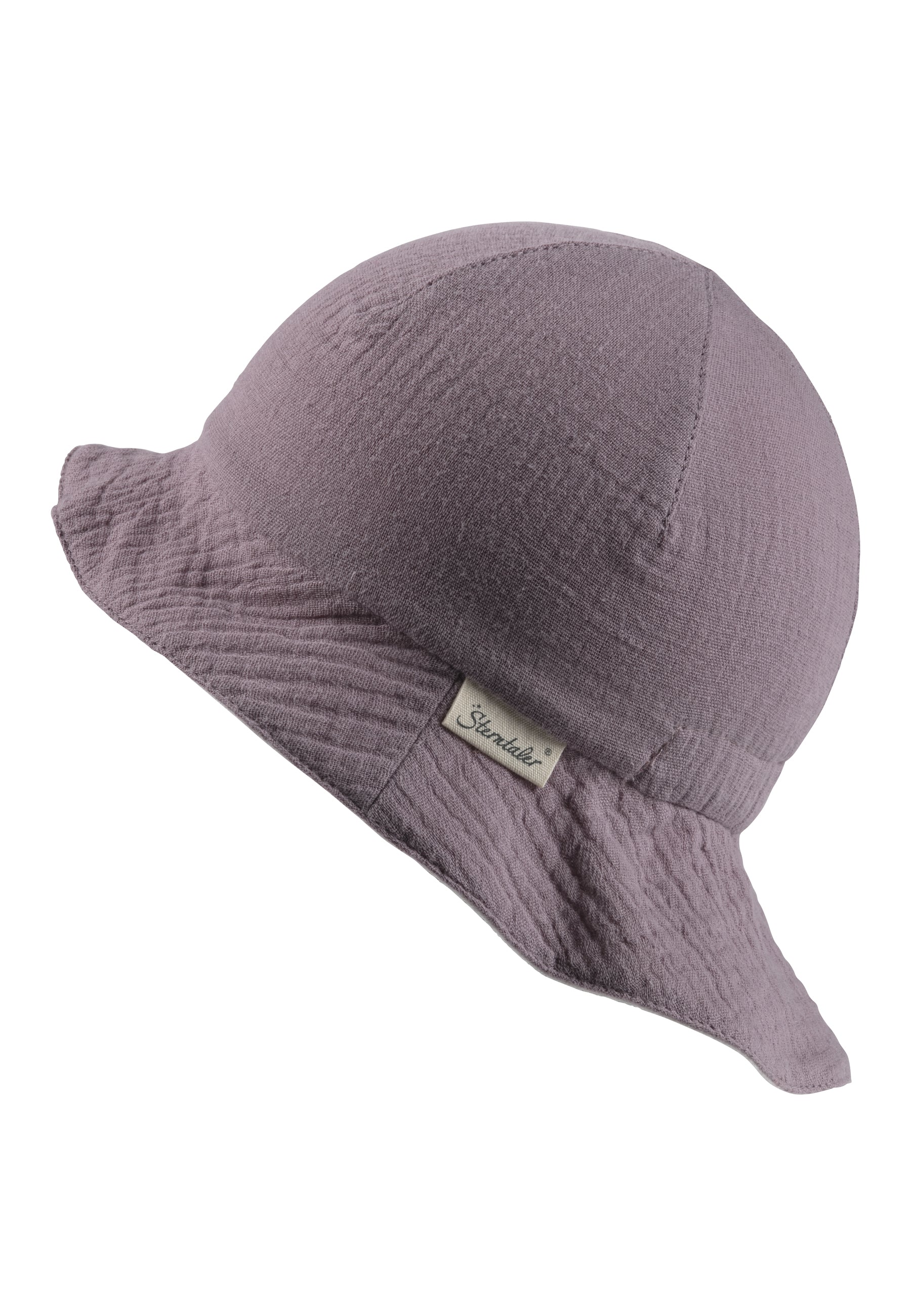 Wende-Sonnenhut aus Baumwoll-Musselin (Bio) UV 30