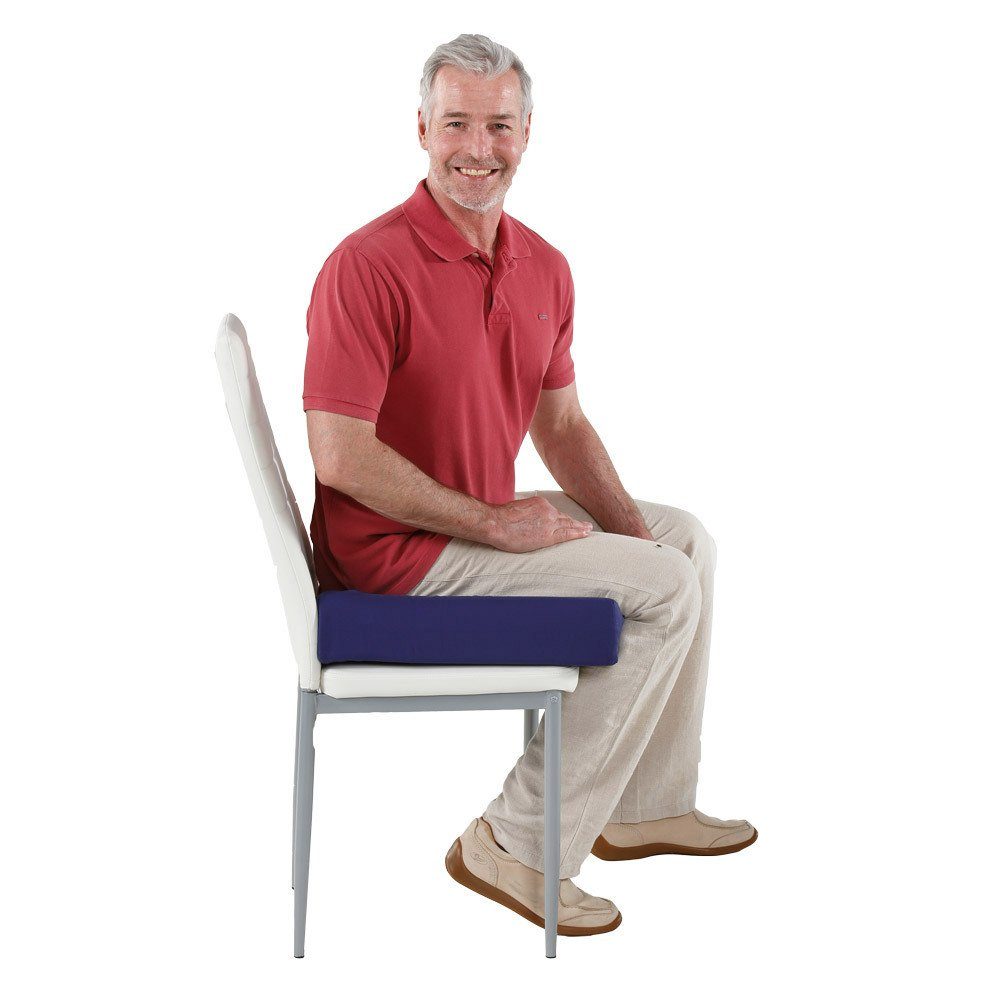 aktivshop Sitzkissen Deluxe, mit 4 cm Visko