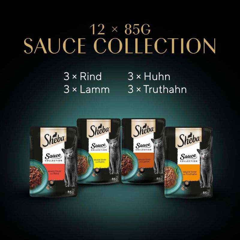 Sparpaket Sheba Varietäten Frischebeutel 48 x 85 g