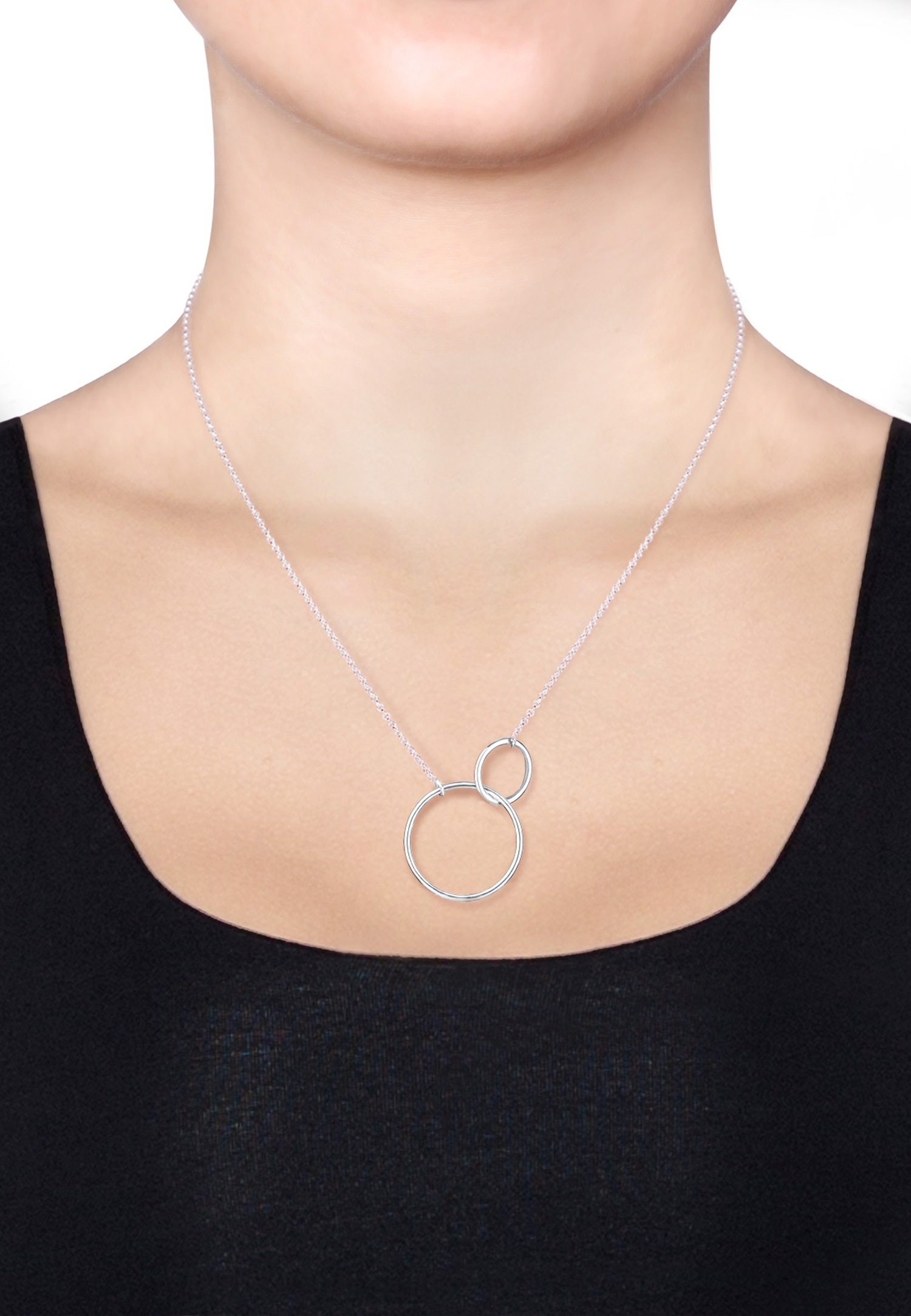 Elli Women's Circle Shapes Filigree Geo Look in 925 Sterling Silver