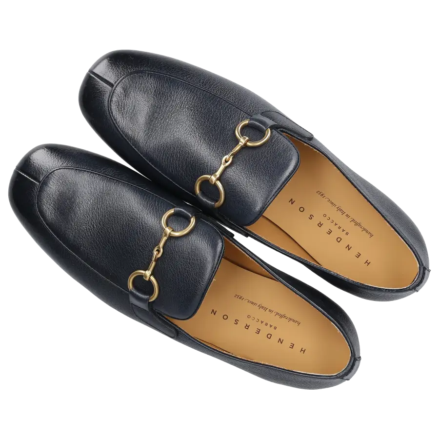 Henderson - Loafer 73413 Kalbsleder - blau