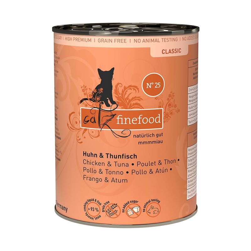 Sparpaket catz finefood 12 x 400 g zu TOP-Preisen