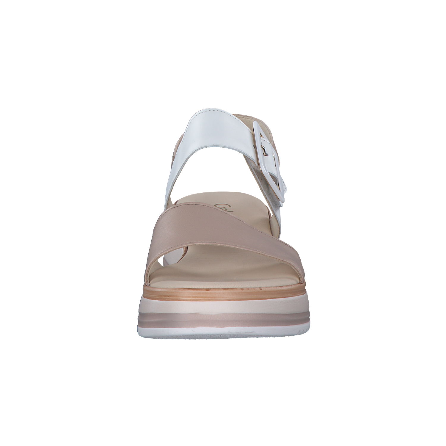 Gabor Comfort 42.744, Keilsandaletten, Damen, Beige